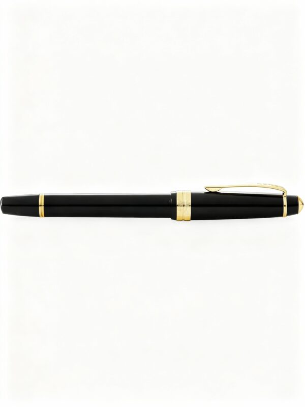 cross_bailey_light_black_gold_fine_6_800x1066 Cross Bailey Light Fountain Pen - Black w/ Gold Colored Trim