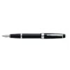 Cross Bailey Light Fountain Pen - Black w/ Silver Colored Trim