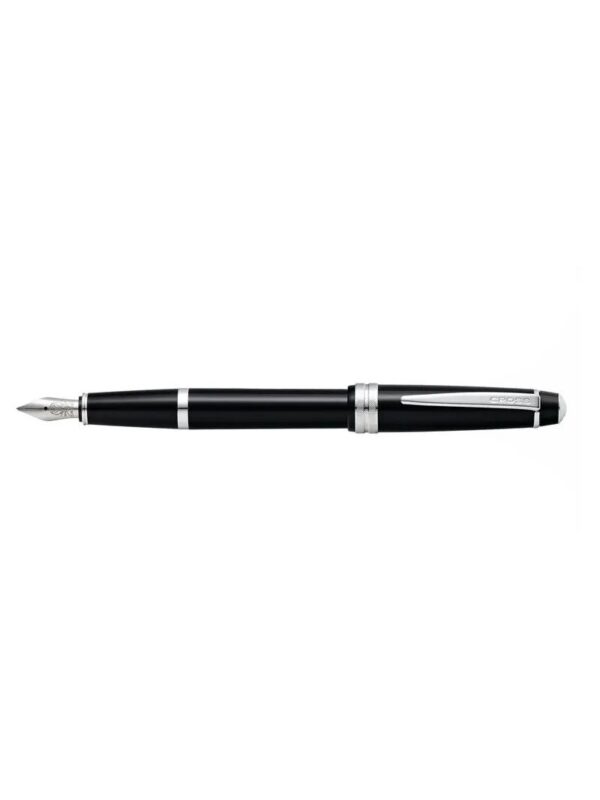Cross Bailey Light Fountain Pen - Black w/ Silver Colored Trim