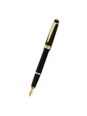 fountain_pen_cross_bailey_light_black_gold_1_800x1066 Cross Bailey Light Fountain Pen - Black w/ Gold Colored Trim