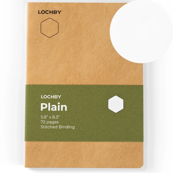 Lochby Tomoe River Notebook - A5 (5.8" x 8.3")