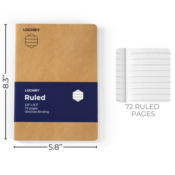 Lochby Tomoe River Notebook - A5 (5.8" x 8.3")