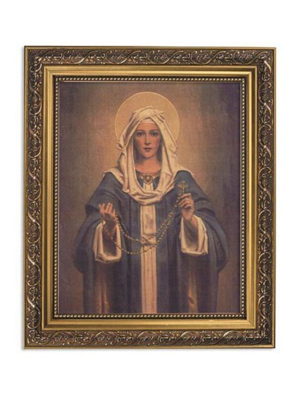 Our Lady of the Rosary Framed Print