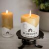 Pure Beeswax Pillar Candle - 3" Diameter