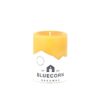 Pure Beeswax Pillar Candle - 3" Diameter
