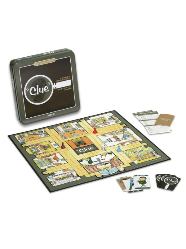 game_clue_nostalgia_tin_3 Clue Nostalgia Edition Board Game