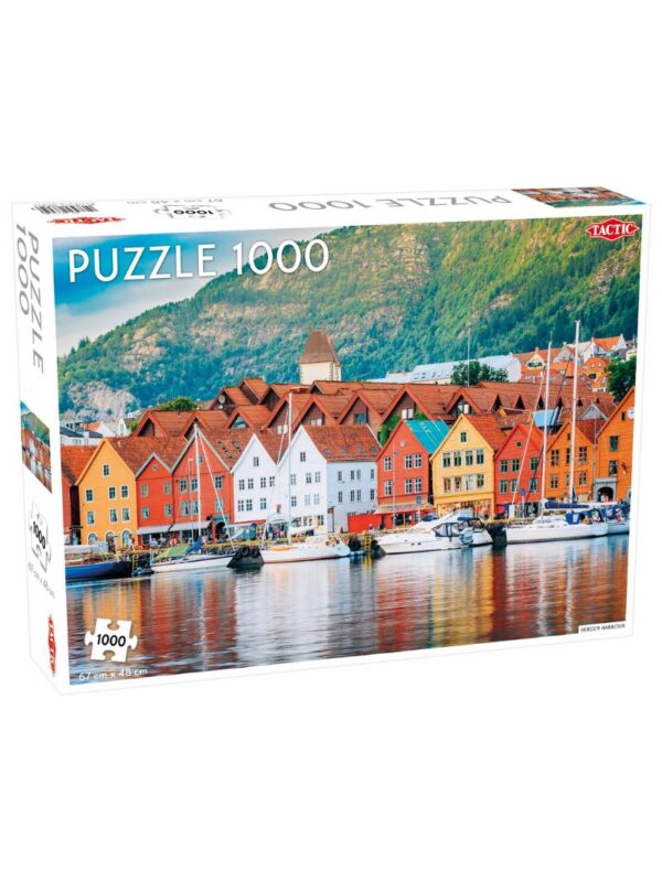 Tactic 1000 Piece Puzzle - Bergen, Norway