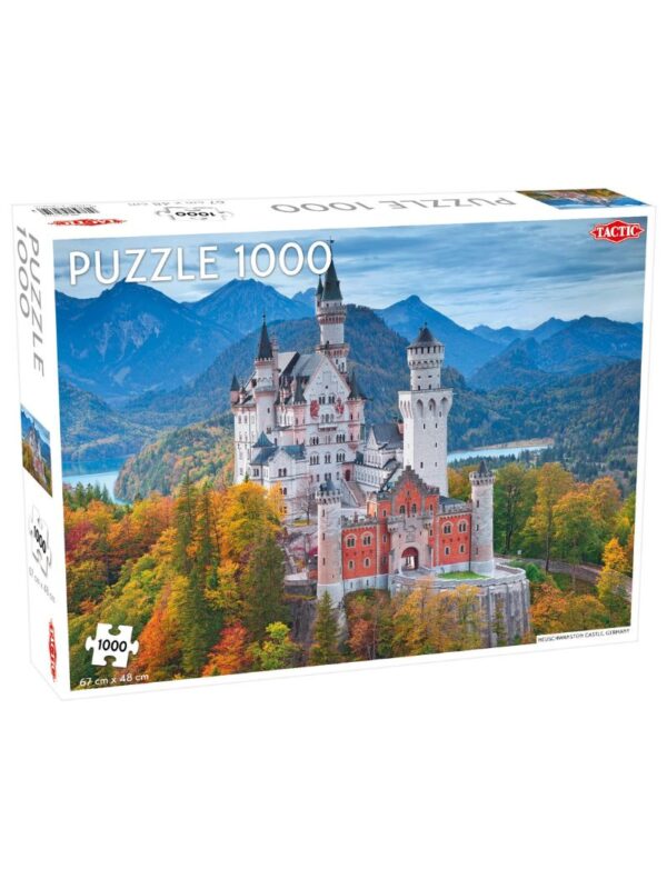 puzzle_tactic_neuschwanstein_castle_1000pc_800x1066 Tactic 1000 Piece Puzzle - Neuschwanstein Castle