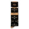 Bourbon Cousins Cigar and Whiskey Socks - Black & Tan