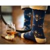 socks_cigar_whiskey_navy_tan_2_800x1066 Bourbon Cousins Cigar and Whiskey Socks - Navy & Tan