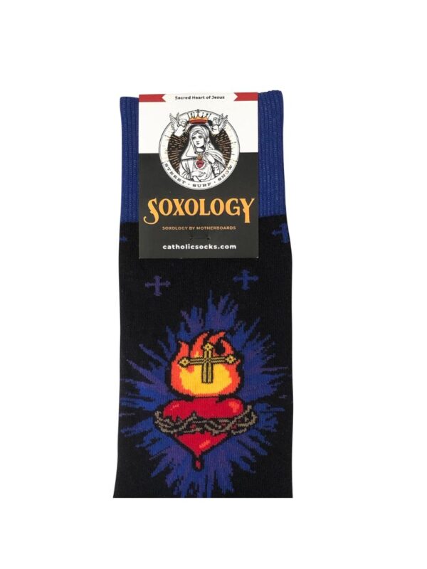 Soxology Sacred Heart of Jesus Socks