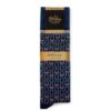 socks_whiskey_glasses_navy_brown_2_800x1066 Bourbon Cousins Whiskey Glasses Socks - Navy & Brown