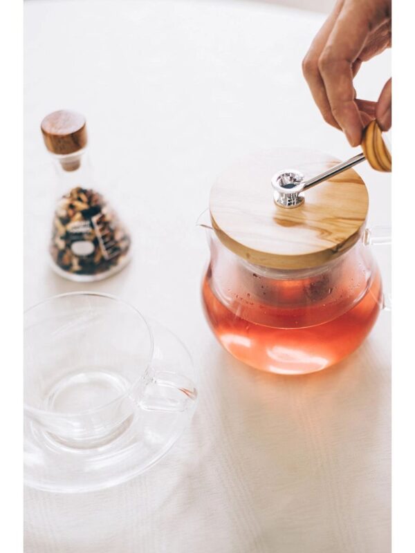 Hario "Teaor" Tea Maker Olive Wood - 700 mL