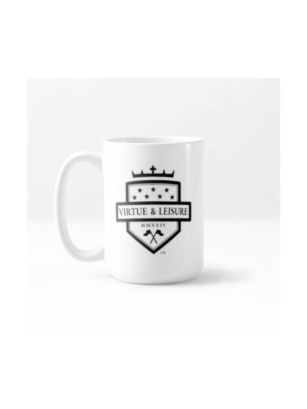 virtue_and_leisure_coffee_mug_1_800x1066 Virtue & Leisure Ceramic Coffee Mug - 15 oz