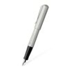 Faber-Castell Hexo Fountain Pen - Matte Silver