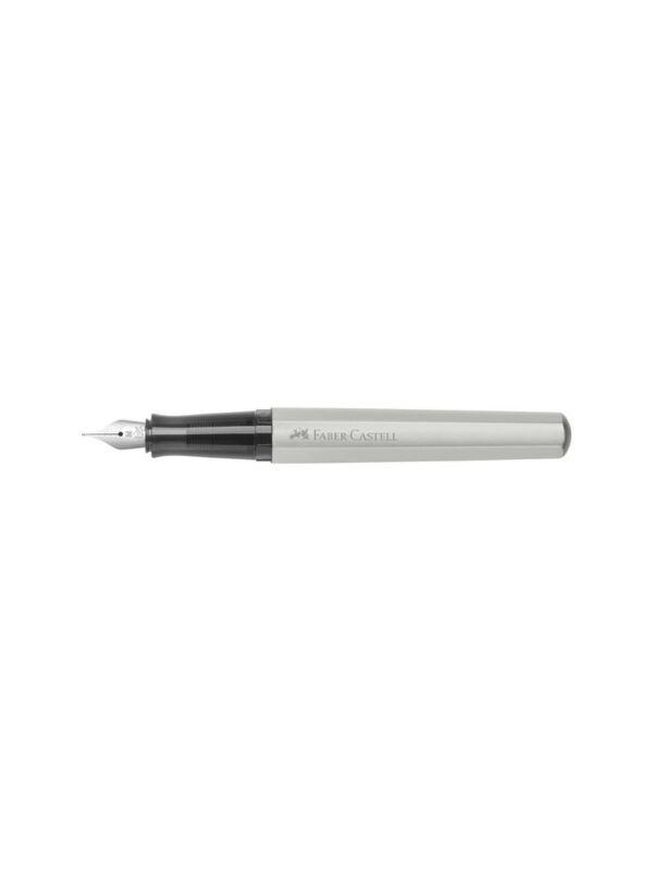 Faber-Castell Hexo Fountain Pen - Matte Silver