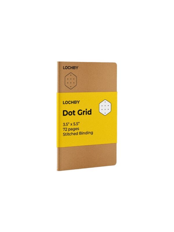 notebook_lochby_pocket_sized_3.5_5.5_dot_grid_1_800x1066 Lochby Pocket-Sized Notebook 3.5" x 5.5" - Dot Grid